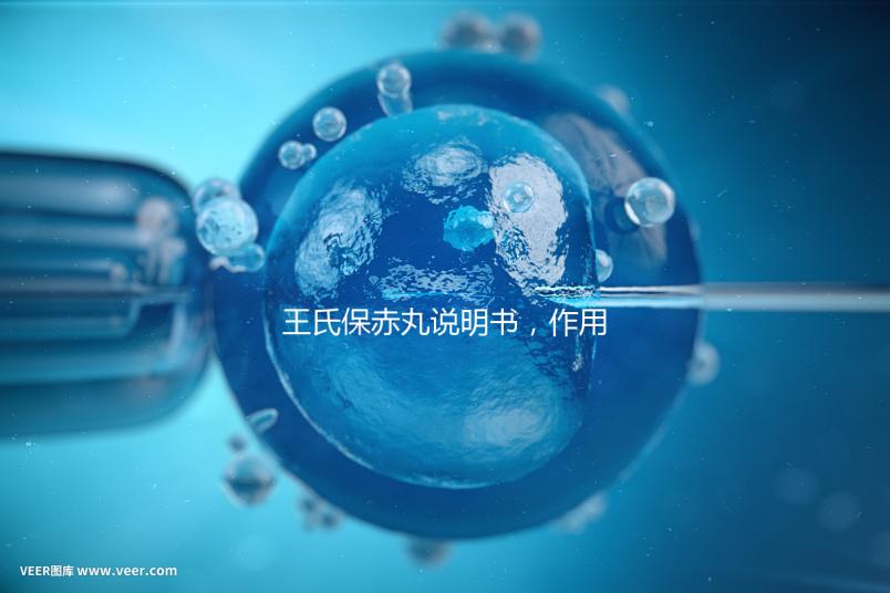 王氏保赤丸說明書，作用功效、用法用量全都有！