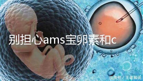 別擔心ams寶卵素和clk輔酶q10誰好，老年孕期準備可以這樣吃