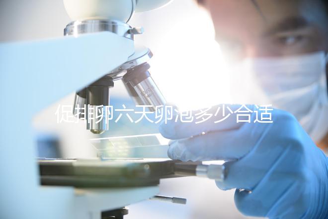 促排卵六天卵泡多少合適的人，年齡小，卵巢好7毫米也正常