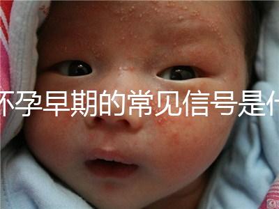 懷孕早期的常見信號(hào)是什么？