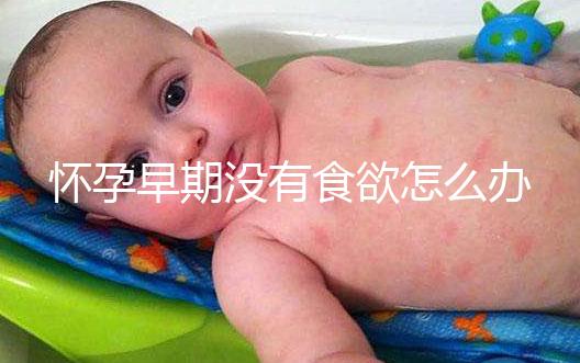 懷孕早期沒(méi)有食欲怎么辦?