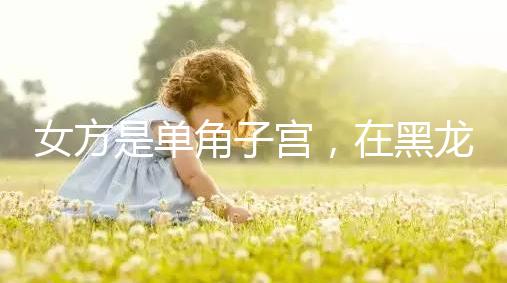 女方是單角子宮，在黑龍江雙城能不能做試管嬰兒？