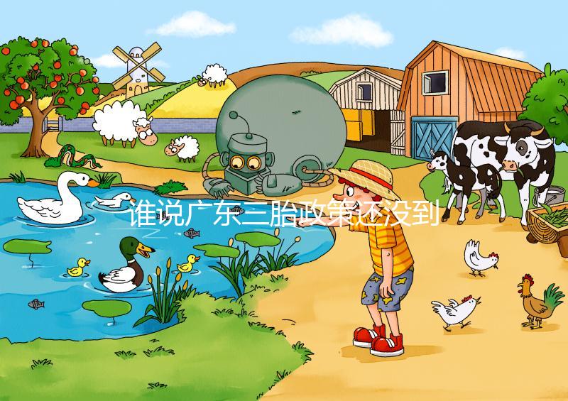 誰說廣東三胎政策還沒到開放時間，2024年佛山獎勵有限