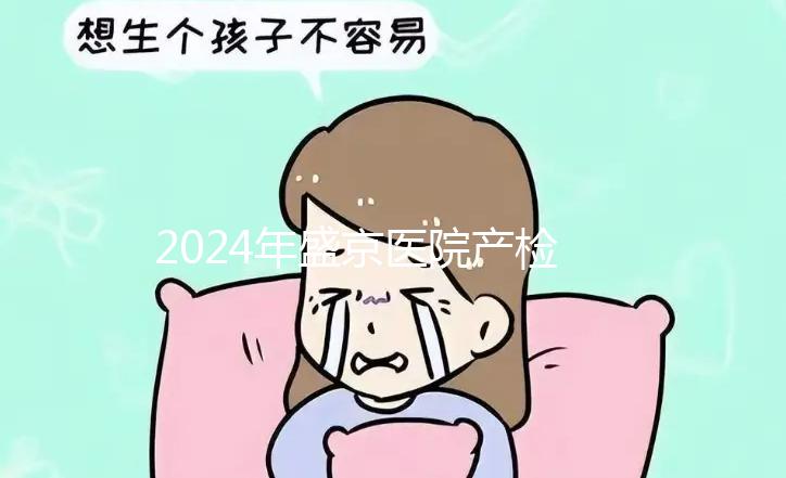 2024年盛京醫院產檢費用整理，想做的請先預約掛號